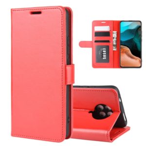 For Xiaomi Redmi K30 Pro R64 Texture Single Horizontal Flip Protective Case with Holder & Card Slots & Wallet& Photo Frame(Red) (OEM)