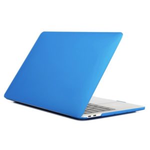 Laptop Matte Style Protective Case For MacBook Pro 13.3 inch 2022(Dark Blue) (OEM)