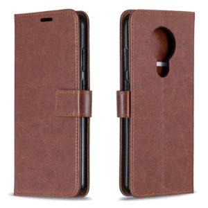For Nokia 5.3 Crazy Horse Texture Horizontal Flip Leather Case with Holder & Card Slots & Wallet & Photo Frame(Brown) (OEM)