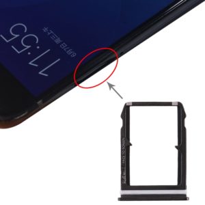 SIM Card Tray + SIM Card Tray for Xiaomi Mi 6(Black) (OEM)