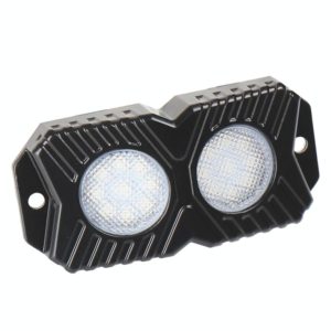 18W DC 12-24V 1.2A LED Double Row Car Bottom Light / Chassis Light / Yacht Deck Atmosphere Light (Yellow Light) (OEM)