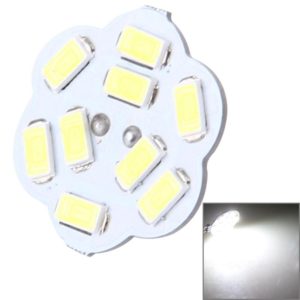 G4 9 LED SMD 5730 Flower Decorative Light for Indoor / Outdoor Decoration, DC/AC 12-24V, Back Pins(White Light) (OEM)