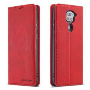For Xiaomi Redmi Note 9 Forwenw Dream Series Oil Edge Strong Magnetism Horizontal Flip Leather Case with Holder & Card Slots & Wallet & Photo Frame(Red) (Forwenw) (OEM)