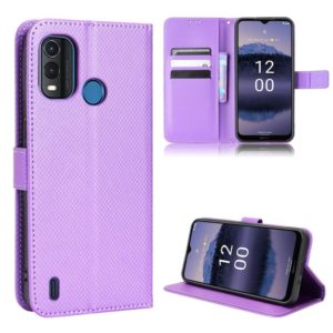 For Nokia G11 Plus Diamond Texture Leather Phone Case(Purple) (OEM)