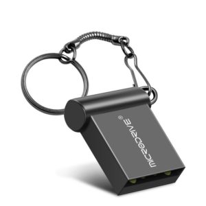 MicroDrive 64GB USB 2.0 Metal Mini USB Flash Drives U Disk (Black) (MicroDrive) (OEM)