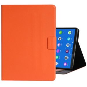 For Samsung Galaxy Tab A8 10.5 2021 Pure Color Leather Tablet Case(Orange) (OEM)