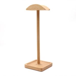 AM-EJZJ001 Desktop Solid Wood Headset Display Stand, Style: E (OEM)