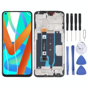 Original LCD Screen and Digitizer Full Assembly With Frame for OPPO Realme V13 5G (OEM)