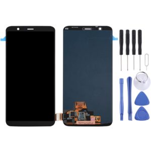 For OnePlus 5T Digitizer Full Assembly Original LCD Screen (Black) (OEM)