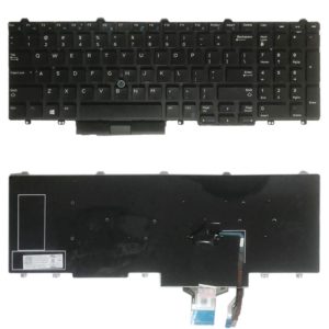 US Version Keyboard for Dell Latitude E5550 5570 5580 5590 Precision 3510 3520 3530 7510 7520 7530 7710 7720 (OEM)