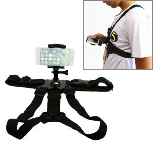 Chest Fixed Strap Mobile Phone Holder for 4-6.5 inch Mobile Phone (OEM)