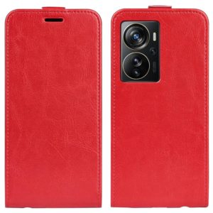 For ZTE Axon 40 Pro R64 Texture Vertical Flip Leather Phone Case(Red) (OEM)