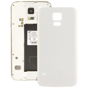 For Galaxy S5 / G900 High Quality Back Cover (White) (OEM)