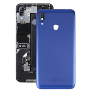 Battery Back Cover with Camera Lens for Asus Zenfone Max M2 ZB633KL ZB632KL(Blue) (OEM)