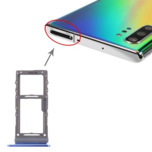 For Samsung Galaxy Note10+ SIM Card Tray / Micro SD Card Tray (Blue) (OEM)