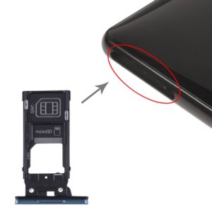 SIM Card Tray + SIM Card Tray + Micro SD Card Tray for Sony Xperia XZ2(Green) (OEM)
