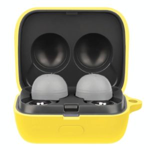 Solid Color Earphone Protective Case For Sony LinkBuds(Yellow) (OEM)