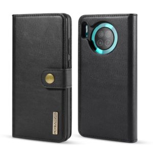 For Huawei Mate 30 DG.MING Crazy Horse Texture Flip Detachable Magnetic Leather Case with Holder & Card Slots & Wallet(Black) (DG.MING) (OEM)
