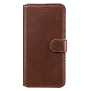 For Vivo Y70s Classic Calf Texture PU + TPU Horizontal Flip Leather Case, with Holder & Card Slots & Wallet(Brown) (OEM)