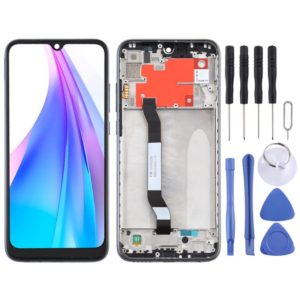 TFT LCD Screen for Xiaomi Redmi Note 8T Digitizer Full Assembly with Frame(Black) (OEM)