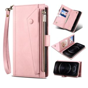 For OnePlus Nord N20 5G Retro Frosted Horizontal Flip Leather Phone Case(Rose Gold) (OEM)