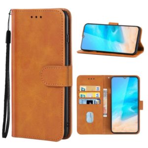 Leather Phone Case For CUBOT Note 20(Brown) (OEM)