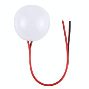 35mm 3W Semi-circular LED Bulbs, DC 5V (Warm White) (OEM)