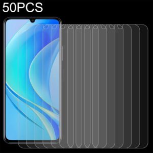 50 PCS 0.26mm 9H 2.5D Tempered Glass Film For Huawei nova Y70 Plus / nova Y70 (OEM)