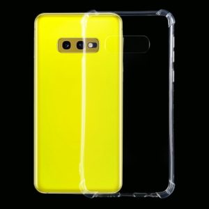 For Galaxy S10e Four-Corner Shockproof Ultra-Thin Transparent TPU Case (OEM)