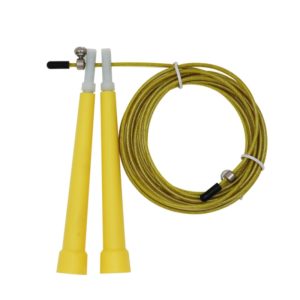 Steel Wire Skipping Skip Adjustable Fitness Jump Rope，Length: 3m(Yellow) (OEM)