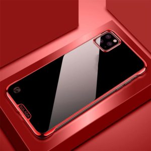For iPhone 11 Pro Max SULADA Borderless Plated PC Protective Case(Red) (SULADA) (OEM)
