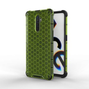 For Oppo Reno Ace Shockproof Honeycomb PC + TPU Case(Green) (OEM)