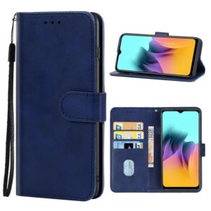 Leather Phone Case For Itel A58 Pro(Blue) (OEM)