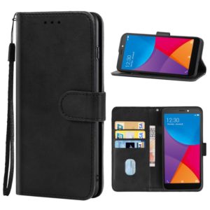For Itel P13 Leather Phone Case(Black) (OEM)