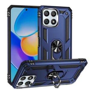 For Honor Play6T Pro / X8 / X30i Shockproof TPU + PC Phone Case with 360 Degree Rotating Holder(Blue) (OEM)