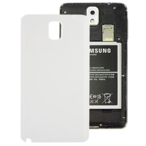 For Galaxy Note III / N9000 Plastic Battery Cover (White) (OEM)