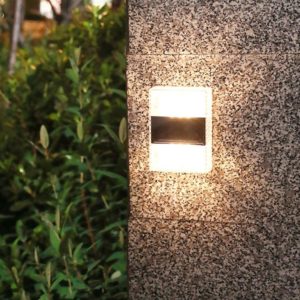 6 LED Solar Night Light Home Outdoor Decorative Garden Lamp(Warm Light) (OEM)