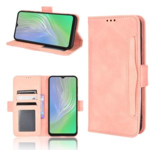 For Blackview A55 Skin Feel Calf Pattern Leather Phone Case(Pink) (OEM)