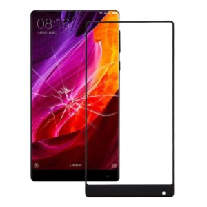 For Xiaomi Mi Mix Front Screen Outer Glass Lens(Black) (OEM)