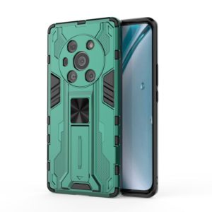For Honor Magic 3 Pro Supersonic PC + TPU Shock-proof Protective Case with Holder(Green) (OEM)