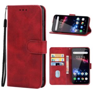 Leather Phone Case For Oukitel K12(Red) (OEM)