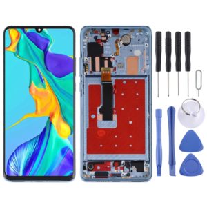 Original OLED LCD Screen for Huawei P30 Pro Digitizer Full Assembly with Frame(Breathing Crystal) (OEM)