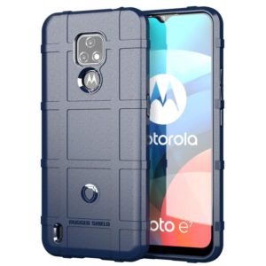 For Motorola Moto E7 2020 Full Coverage Shockproof TPU Case(Blue) (OEM)