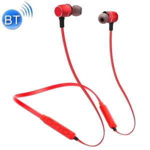 BTH-S8 Sports Style Magnetic Wireless Bluetooth In-Ear Headphones, For iPhone, Galaxy, Huawei, Xiaomi, LG, HTC and Other Smart Phones, Working Distance: 10m(Red) (OEM)