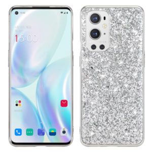 For OnePlus 9 Pro Glitter Powder Shockproof TPU Protective Case(Silver) (OEM)