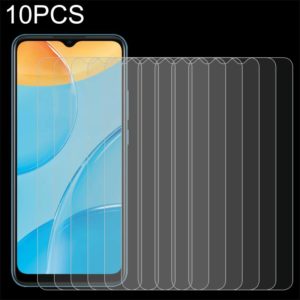 For OPPO A35 10 PCS 0.26mm 9H 2.5D Tempered Glass Film (OEM)