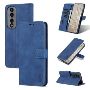For Honor 70 AZNS Skin Feel Calf Texture Flip Leather Phone Case(Blue) (OEM)
