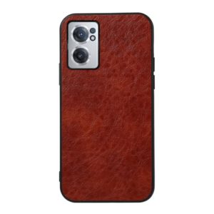 For OnePlus Nord CE 2 5G Crazy Horse Texture Shockproof Phone Case(Brown) (OEM)