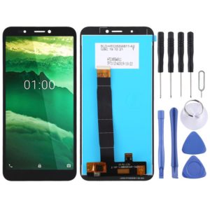TFT LCD Screen for Nokia C1 with Digitizer Full Assembly (Black) (OEM)
