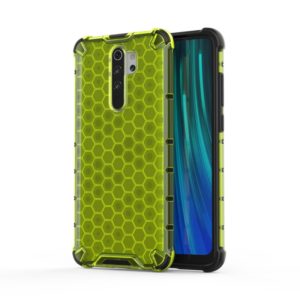 For Xiaomi Redmi Note 8 Pro Shockproof Honeycomb PC + TPU Case(Green) (OEM)